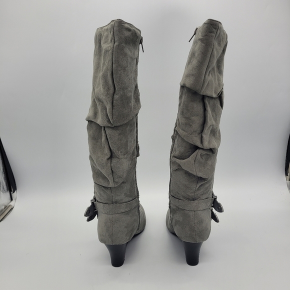 So Authentic American Heritage Women’s 7 M Boots LIMOUSINE Grey - Picture 4 of 15